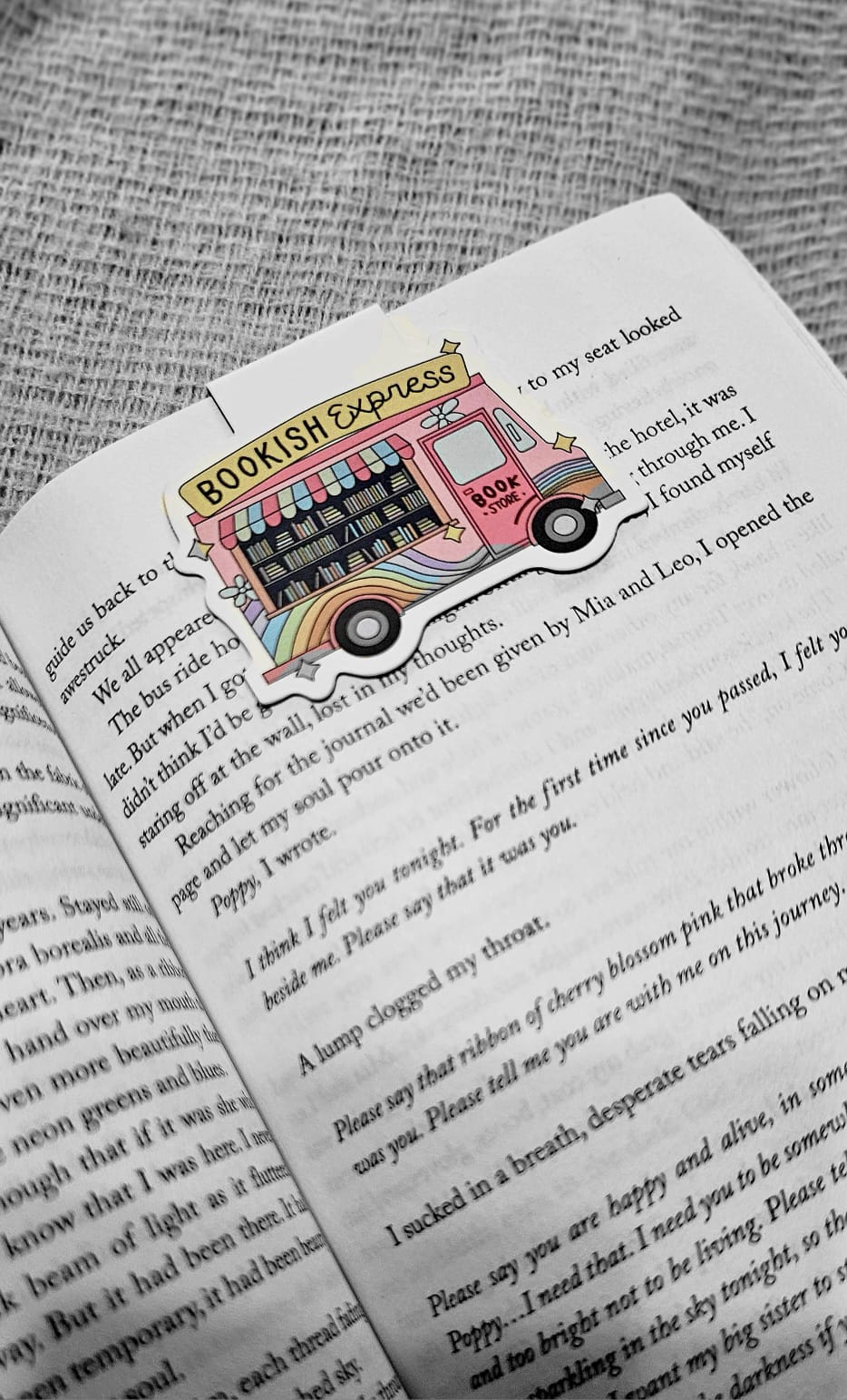 Magnetic bookmark 3pcs