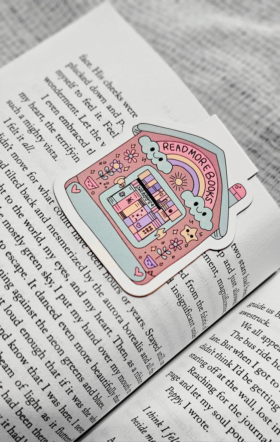 Magnetic bookmark 3pcs